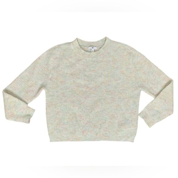 Nordstrom BP Women's Sweater Space Dye Rainbow Multicolor Long Sleeve Size Small - Picture 2 of 8